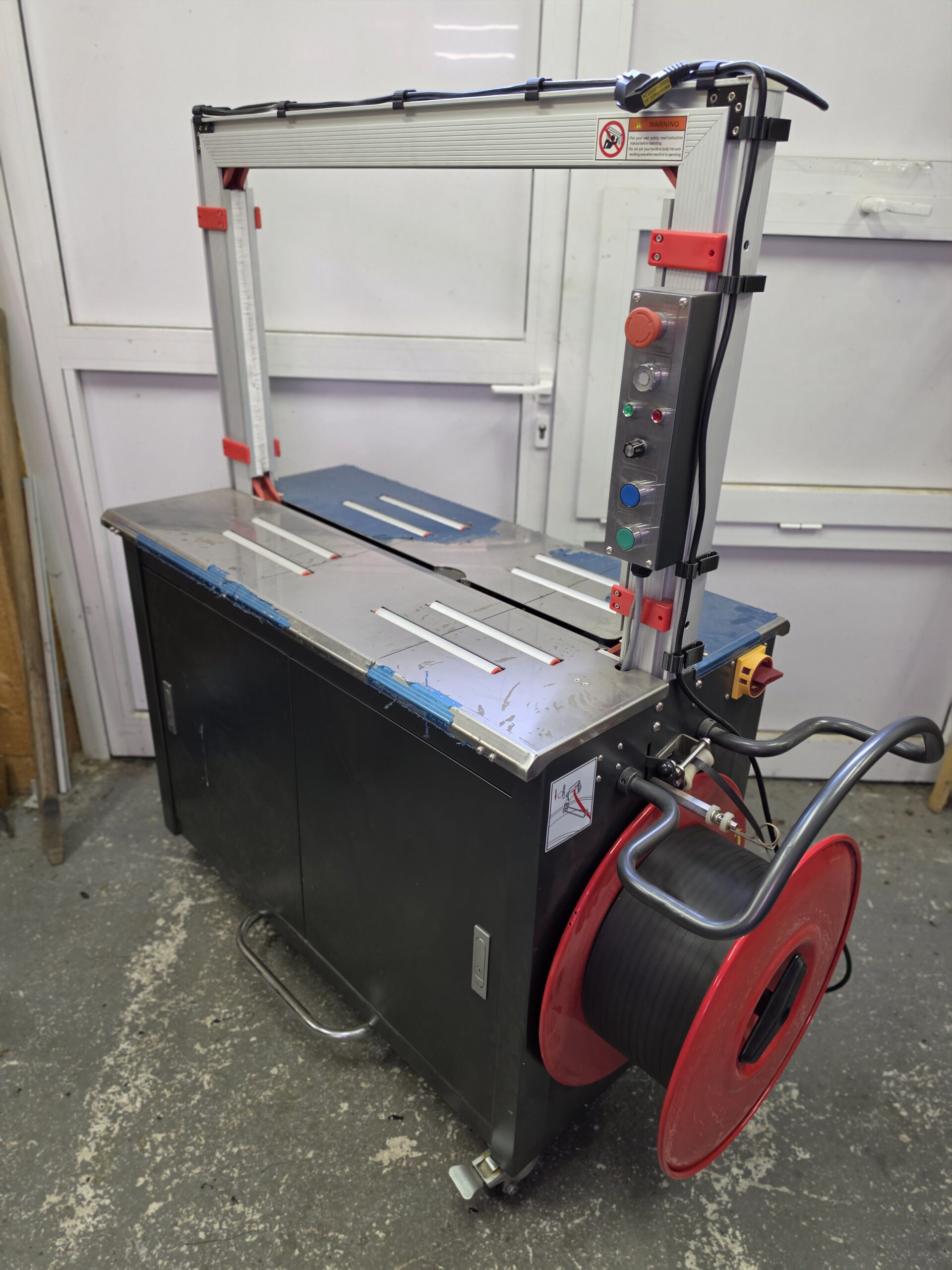 Vollautomatische Umreifungsmaschine für 12mm PP-BandBox 1
